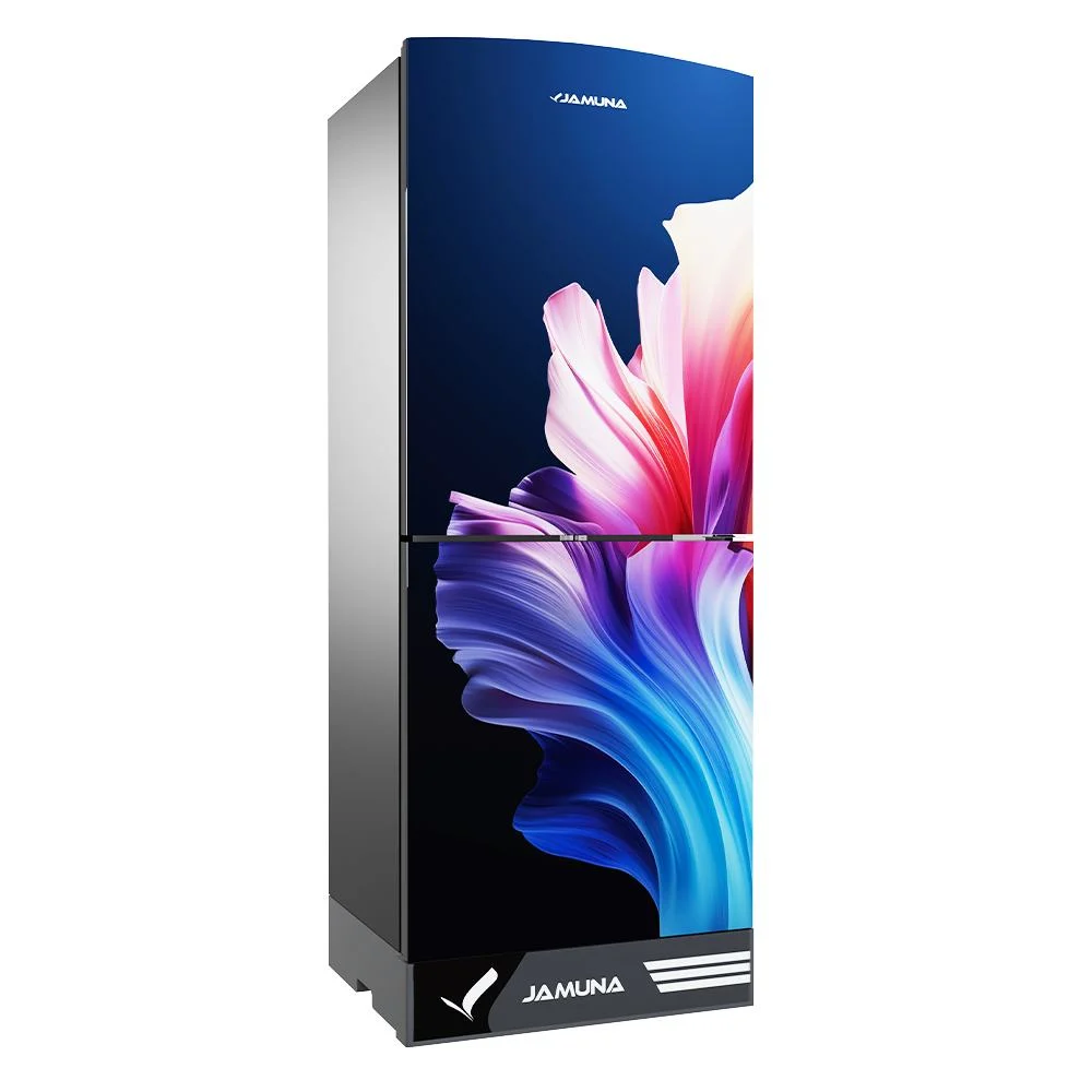 Jamuna 175L Refrigerator JE5-TM1G5QD Blue Hibiscus